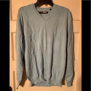 Perry Ellis baby blue sweater